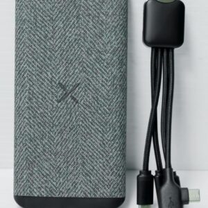 Premium Fabric-Finish Power Bank