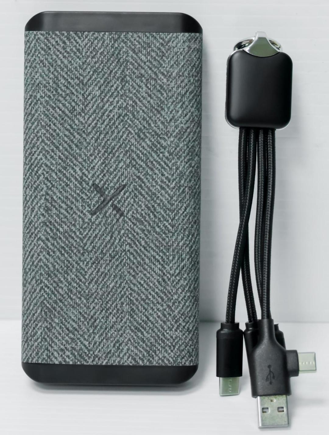 Premium Fabric-Finish Power Bank