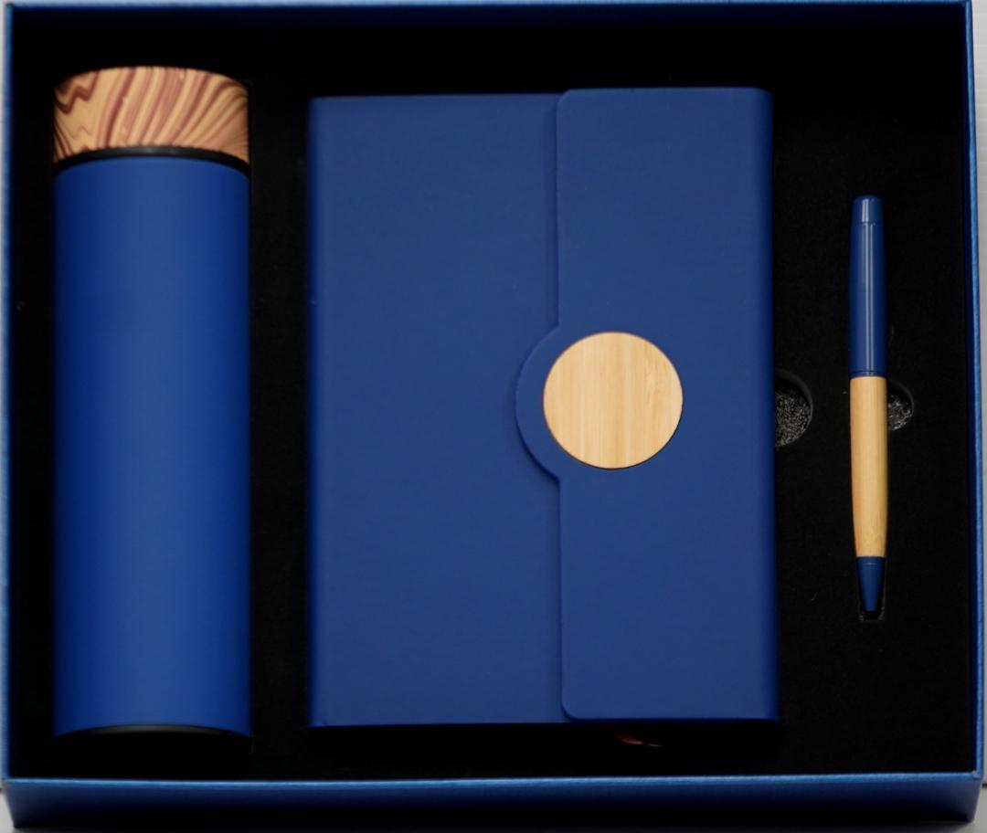 Executive Blue Bamboo Harmony Set