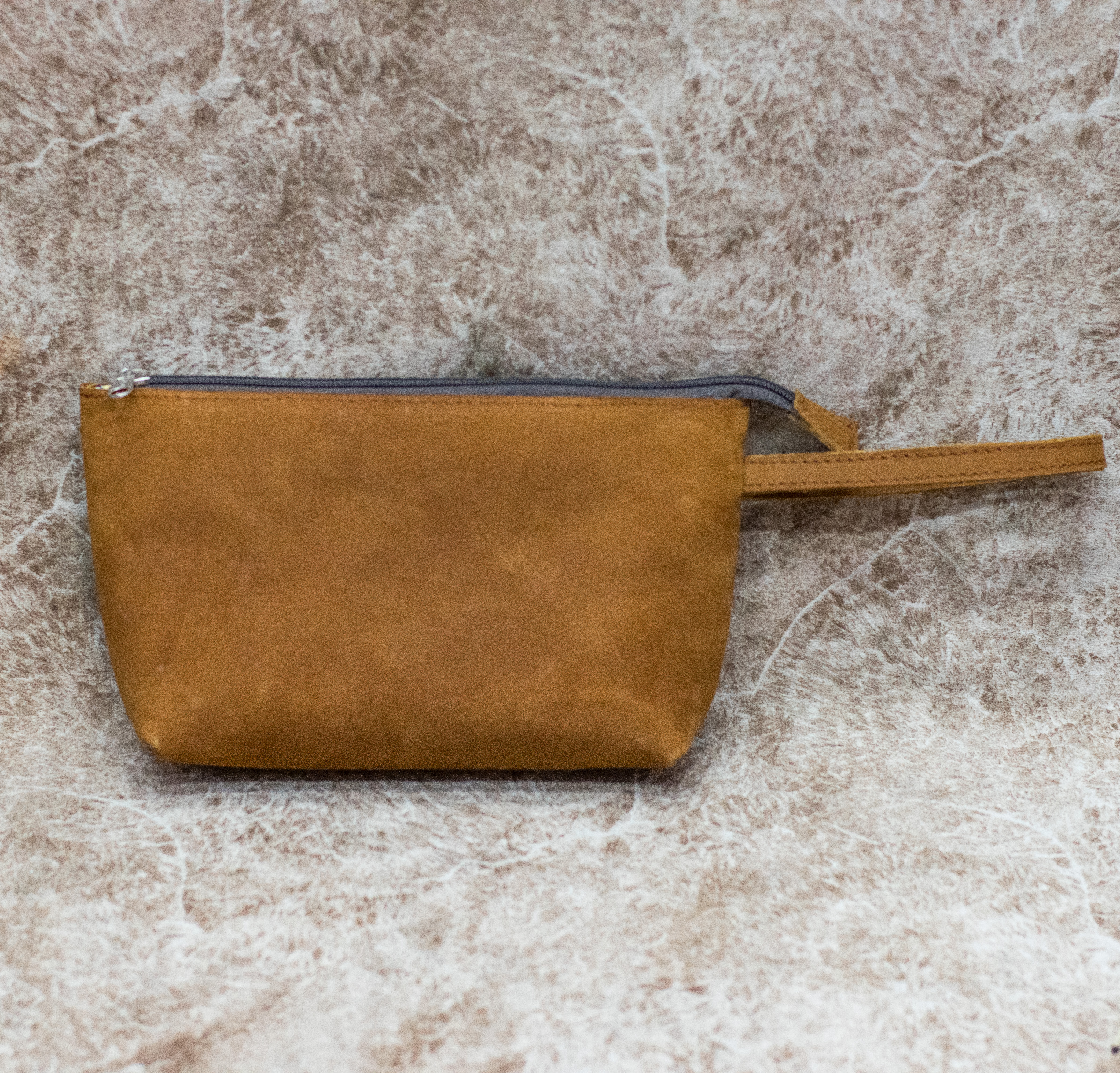 Premium Suede Cosmetic And Toiletry Bag