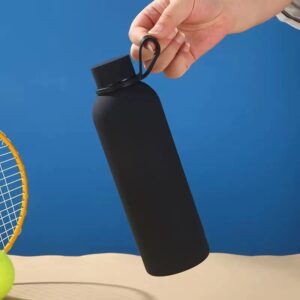 Black Skinfeel 750ml Water Bottle