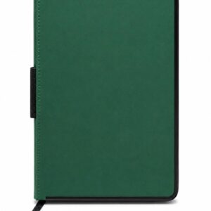 A5 Notebook with Black Metal Accents