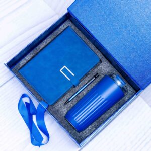 Premium Blue Corporate Gift Set