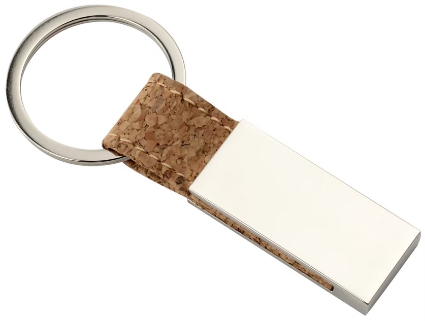Eco-Friendly Cork and Metal Keyholder