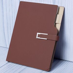 Executive Brown Leatherette Notebook