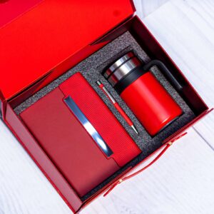 Luxury Red Executive Corporate Gift Set