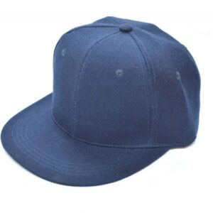 Classic Navy Blue Snapback Cap