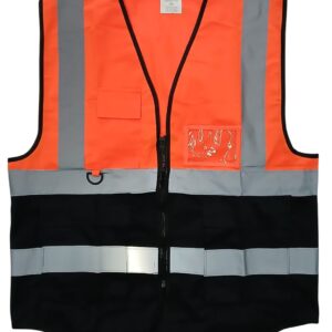 ApexGlow Heavy-Duty Multi-Pocket Safety Vest