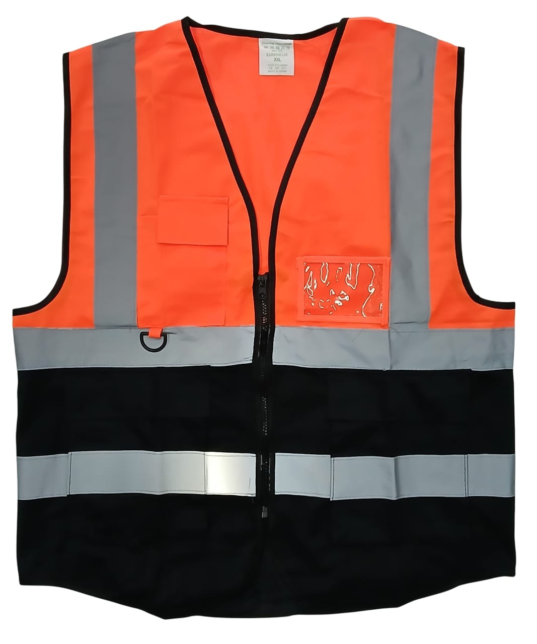 ApexGlow Heavy-Duty Multi-Pocket Safety Vest