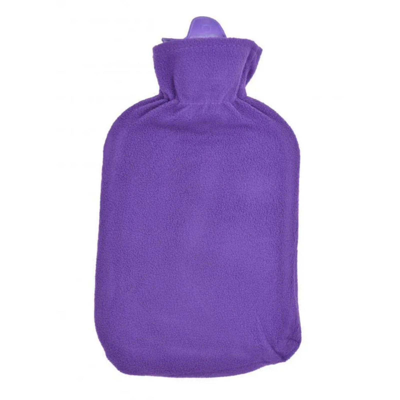 Cozy Purple Fleece Hot Water Bottle