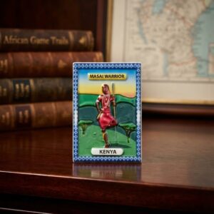 Maasai Warrior Souvenir Magnet