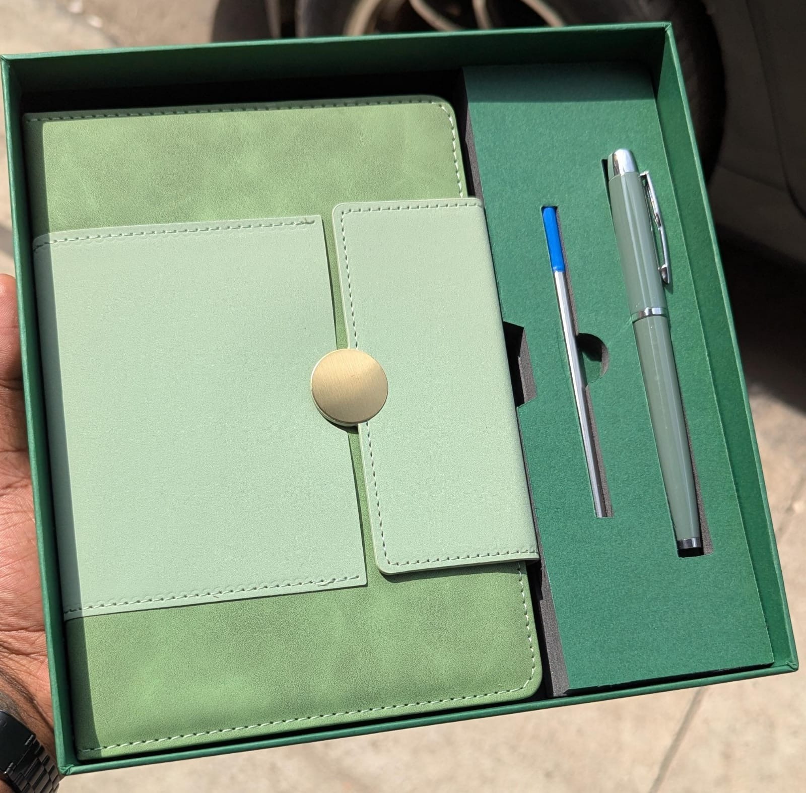 Green Corporate Gift Set