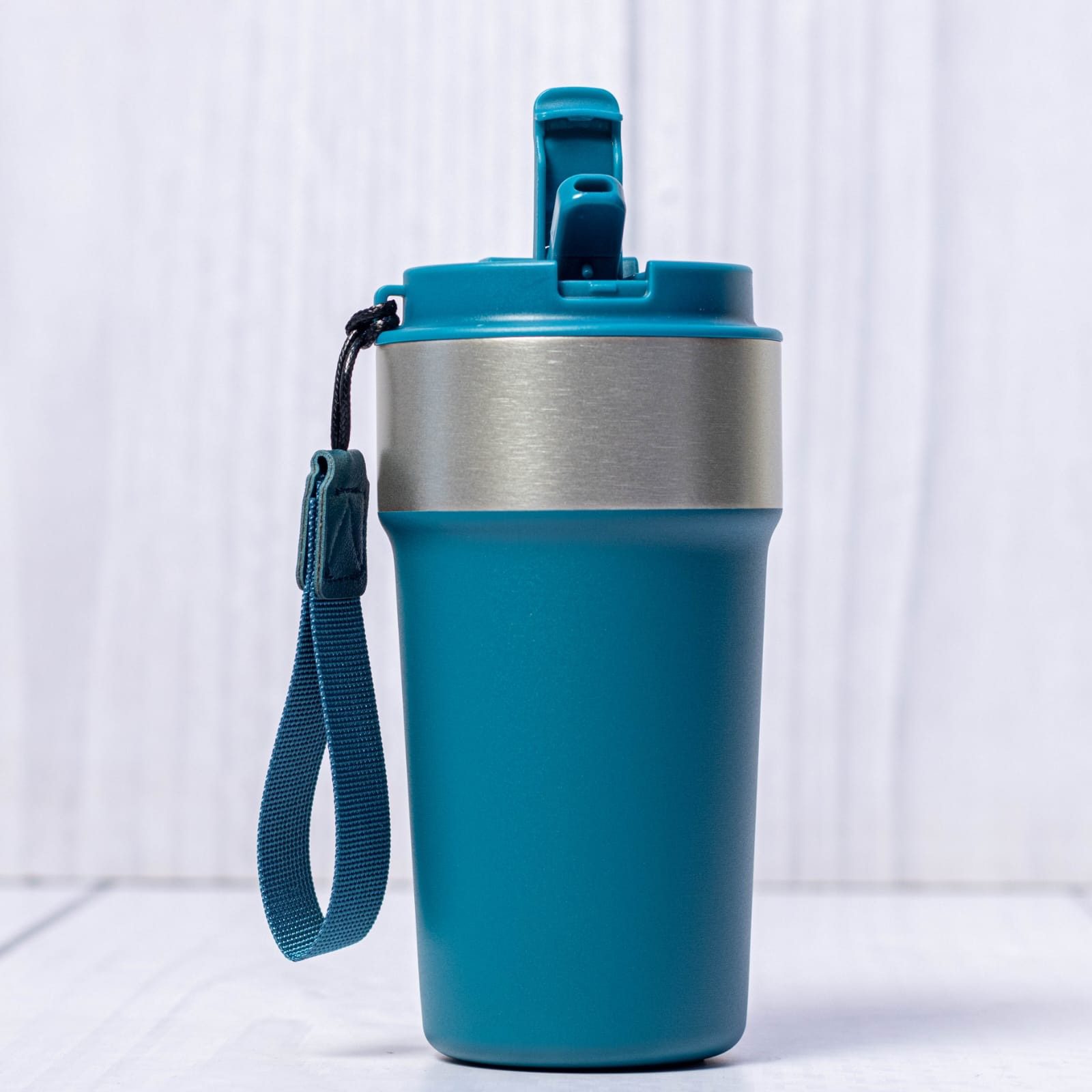 Teal Stainless Steel Insulated Travel Mug