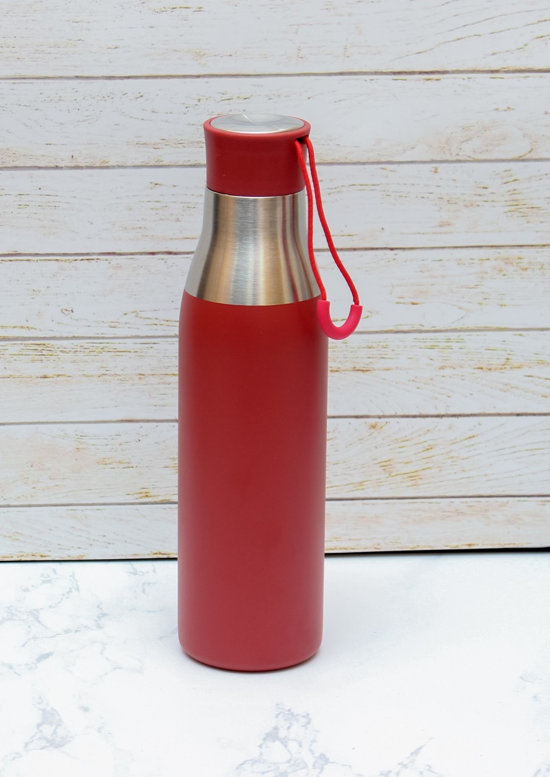 Red Stainless Steel Insulated Water Bottle